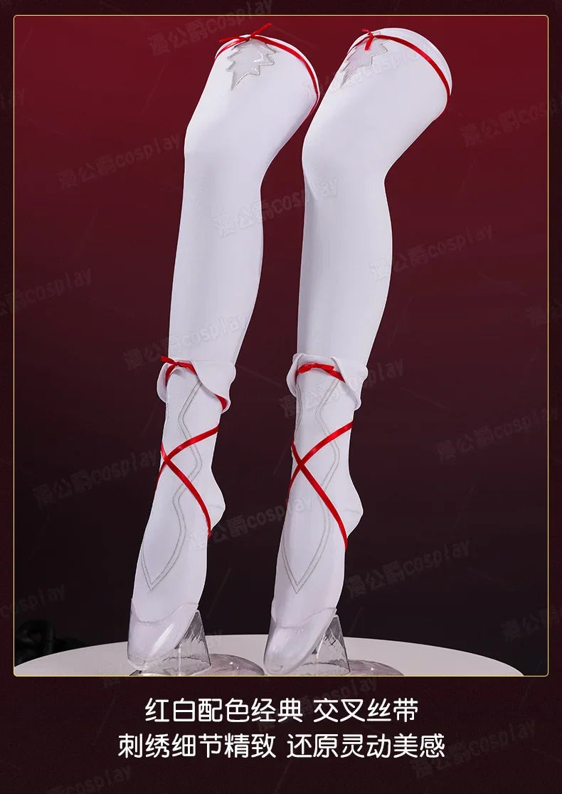 New Unbreakable Machine-Doll Yaya cosplay costume Halloween Party Sweet Woman Kimono Dress Headwear Socks Props Wig Uniform Set