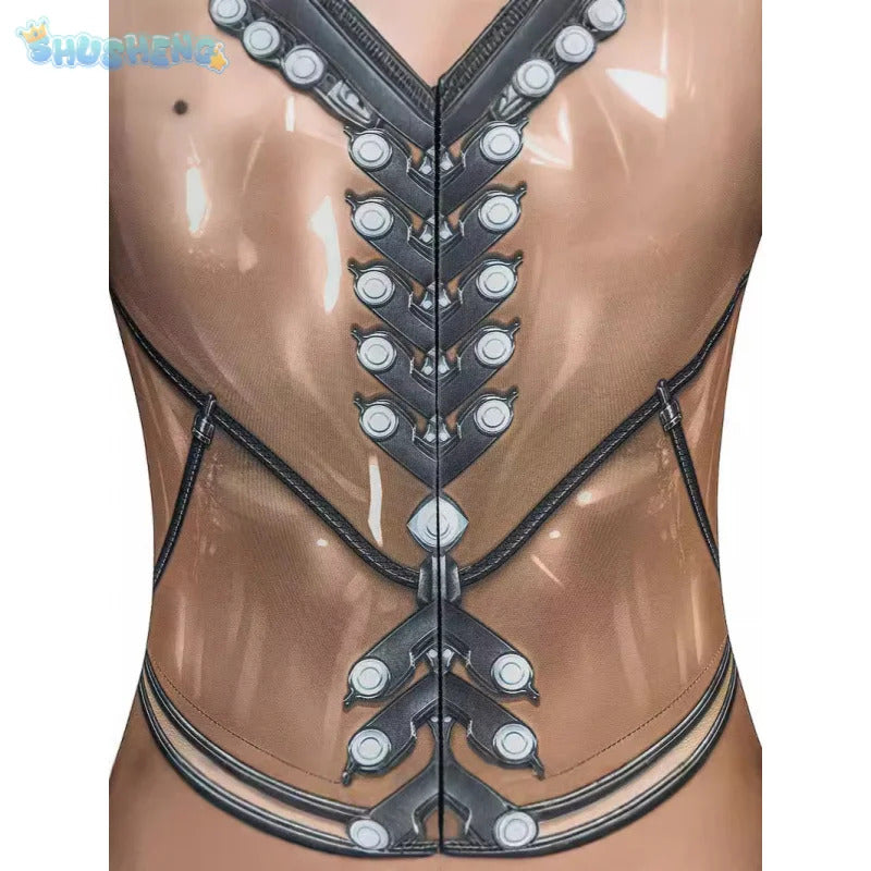 Eve IN STOC Game Stellar Blade Cosplay Costume Superhero Bodysuit Woman Catsuit Printed Spandex Eve Outfit Halloween Costume