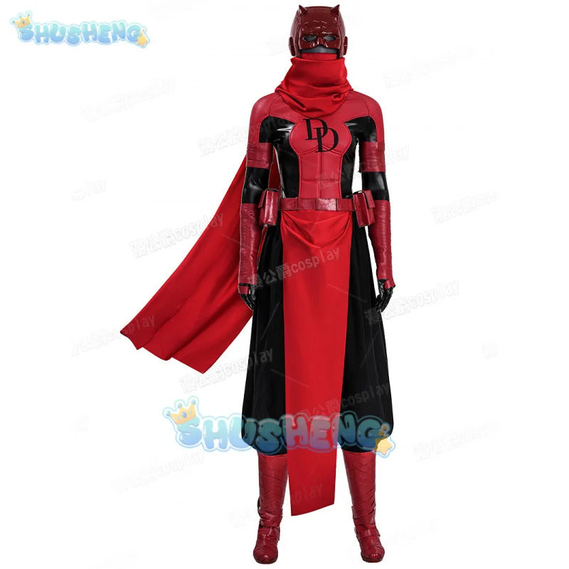 Elektra Cosplay Costume Elektra Natchios Uniform Halloween Carnival Party Christmas Play Role Clothes Clothing for Women