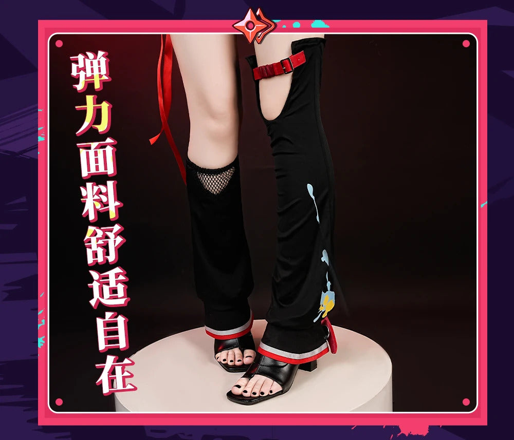 Rappa Cosplay Costume Honkai Star Rail Uniform Hat Jacket Shorts Galaxy Ranger Props Halloween Party Women Accessory Shusheng