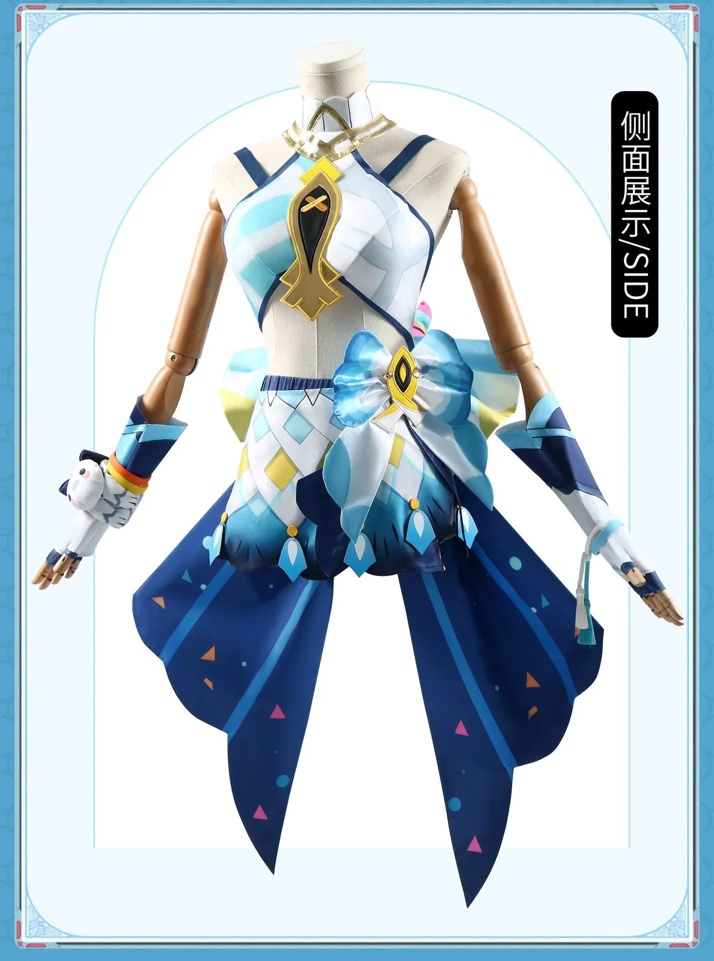 Shusheng Genshin Impact Mualani Cosplay Costume Uniform Headwear Doll Meztli Springs Natlan Halloween Party Women Girls Props