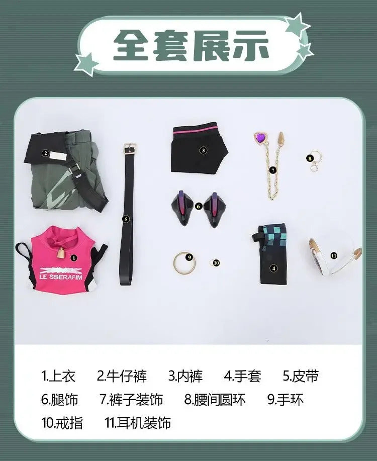 Game Juno OVERWATCH2 Cosplay Costume Halloween party casual men women uniform jacket strapless pants prop set