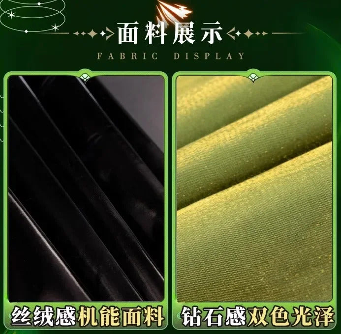 Arknights Mon3tr Cosplay Costume M3 Uniform Black Green Outfit Headwear Rhodes Island Halloween Party for Women Girls Props