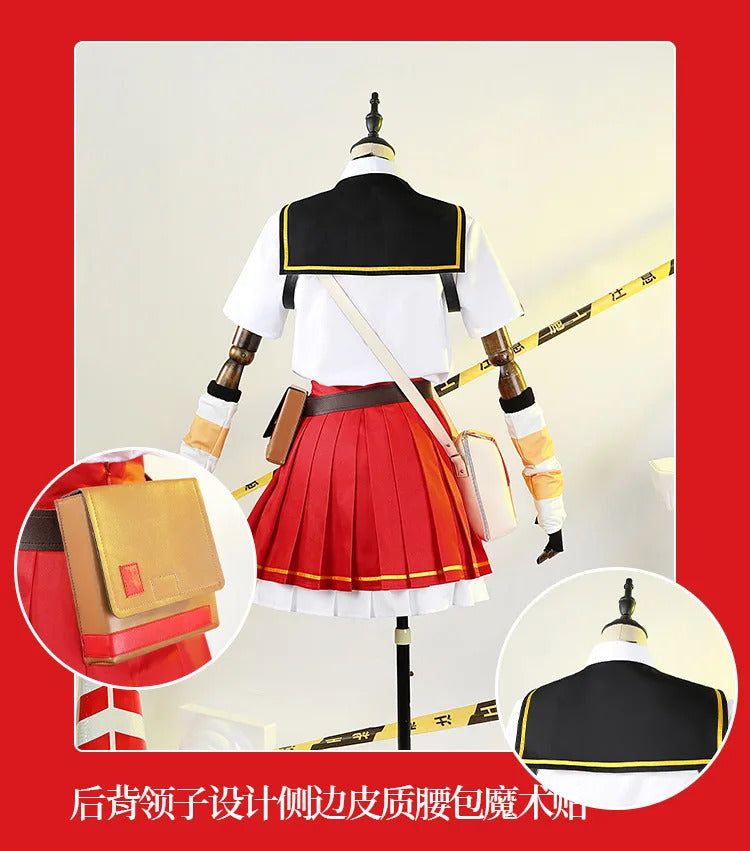 Anby Demara Cosplay Zenless Zone Zero co-branded Costume Party Christmas Cute Set Accessories Props Full Set Woman Man Uniform