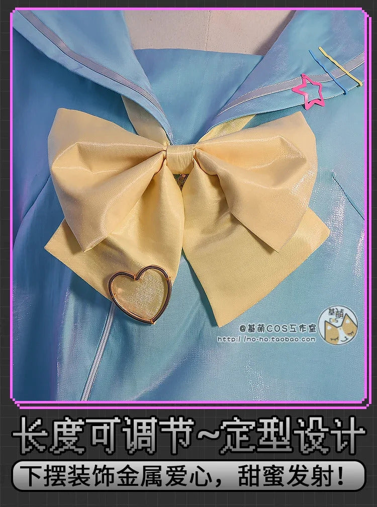 NEEDY GIRL OVERDOSE Rain Cosplay Costume Uniform Halloween Carnival Party Christmas Play Role Clothes Clothing for Women