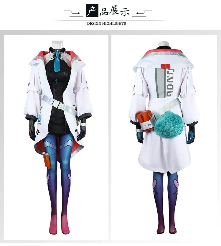Shusheng LoL Aurora The Witch Between Worlds Cosplay Costume Uniform Hallowen Carnival Party Play Role Clothing for Wome