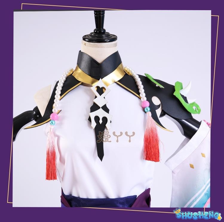 Genshin Impact Xiao Cosplay Costume Kimono Uniform Shoes Wig Mask Cosplay Anime Game Halloween Costumes for Men Women