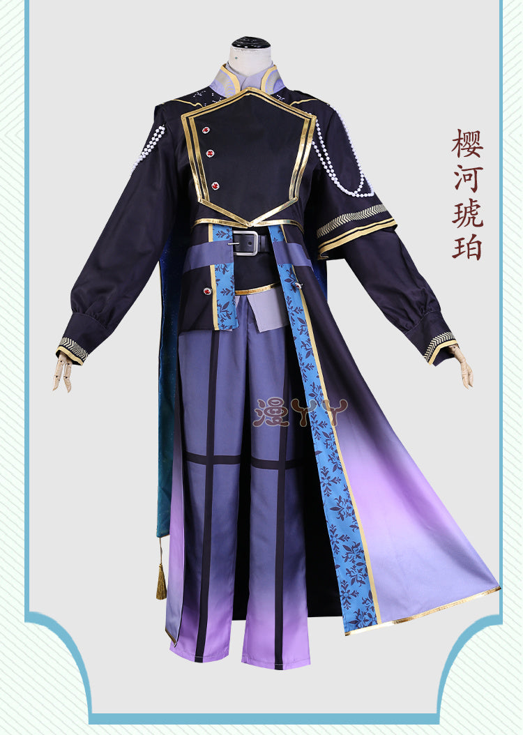 Ensemble Stars Eden Sakuma Rei Cosplay Ran Nagisa Oukawa Kohaku Cosplay Costume Outfits Halloween Carnival Suit