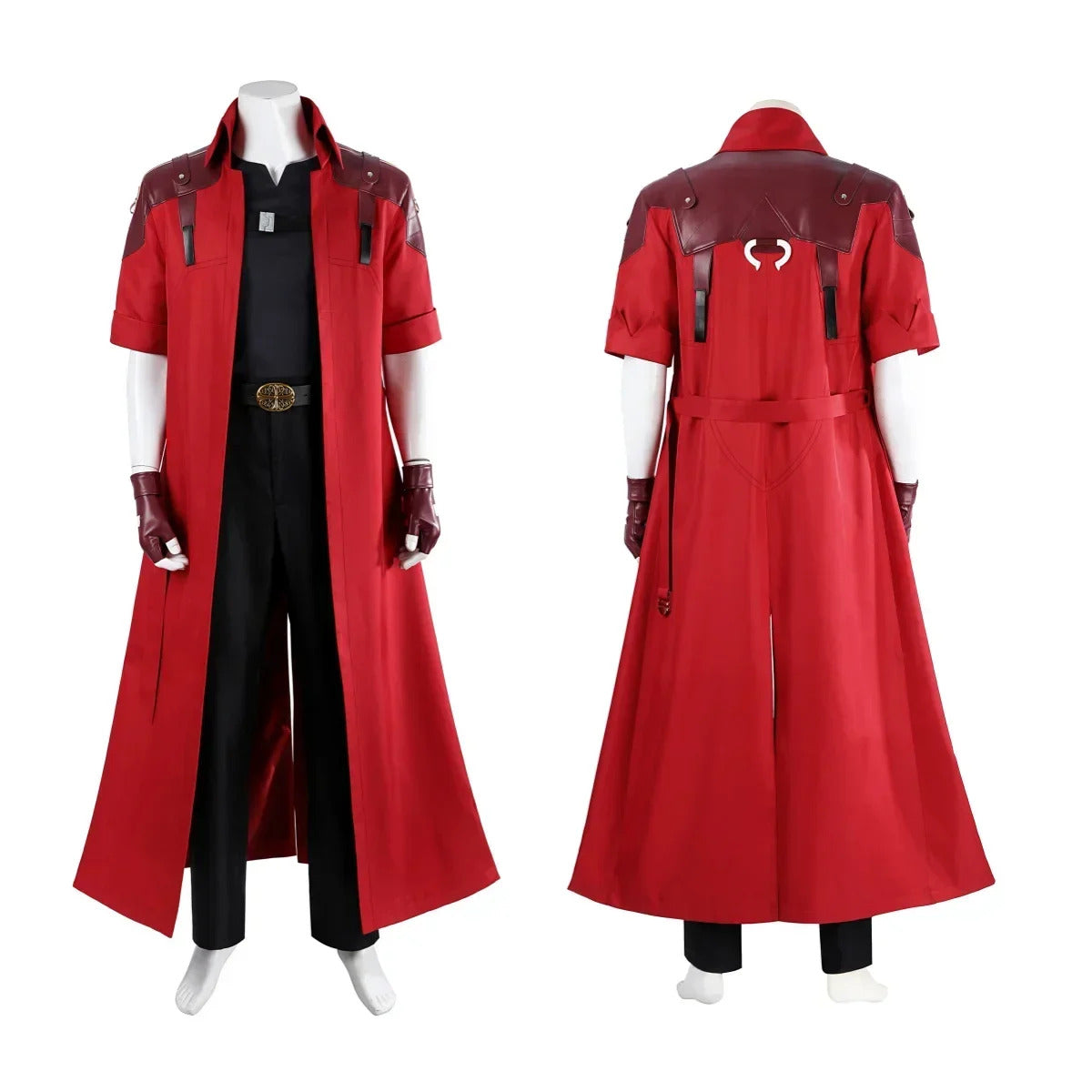 Disguise devil cos may cry Dante cosplay costume DMC long trench coat outfit Halloween Carnival Party full set custom size