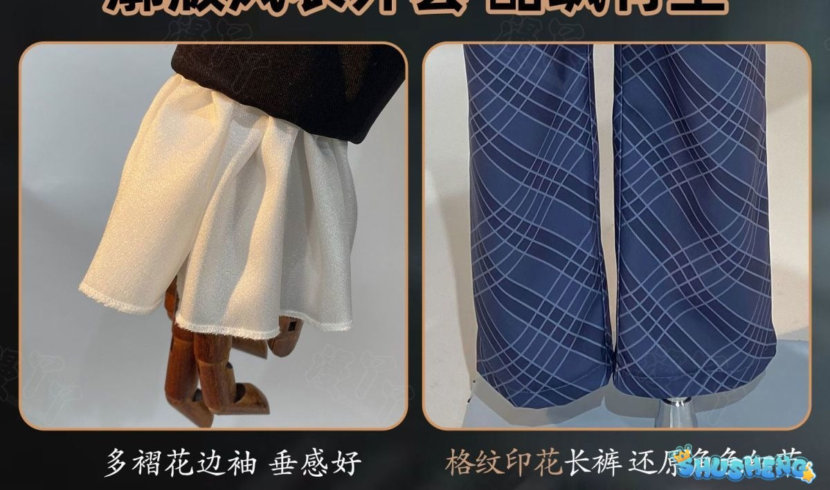 Joseph Desaulniers Photographer Cosplay Game Identity Ⅴ Costume accessories Halloween party fashionable handsome uniform set