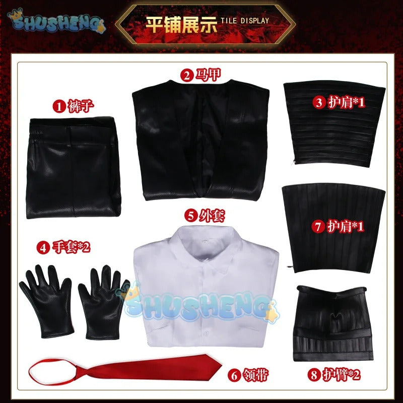 Gregor UNGEEFER Game Limbus Company Cosplay Costume Clothes Uniform Cosplay Battle Dress Performance Halloween