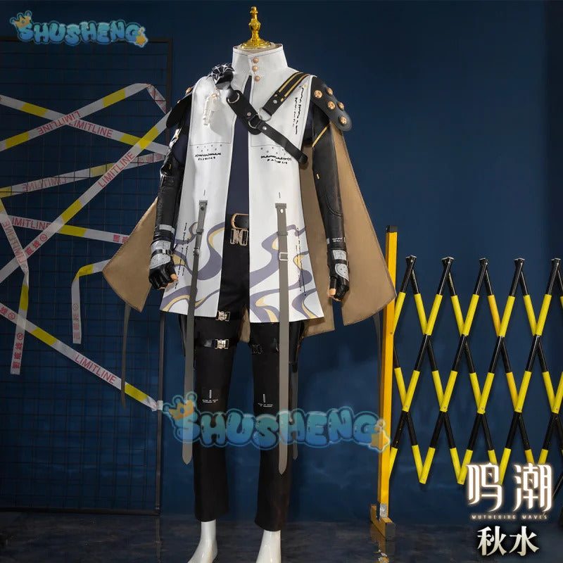 Wuthering Waves Aalto Intelligence Merchant Cosplay Costume Cos Game Anime Party Uniform Hallowen Play Role Clothes Clothing