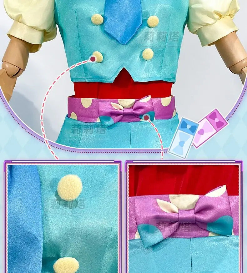 Minami Mirei Anime PriPara cosplay initial costume party Carnival sweet lolita dress accessories props full set woman uniform
