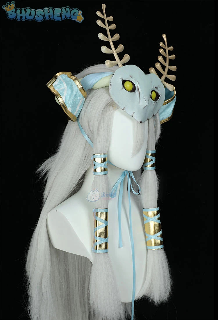 Zelda: Tears of the Kingdom Link Cosplay The Legend Costume Halloween party wig and crowns Accessories Handsome cute Link set