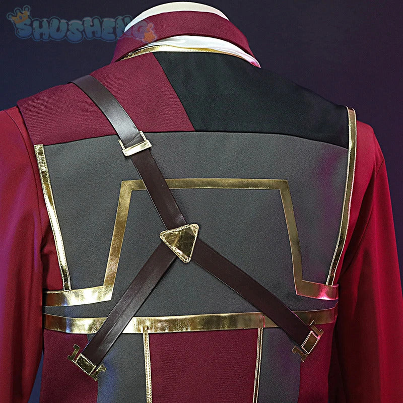 IN STOCK Silco Arcane Cosplay Arcane:League of Legends Silco costume Carnival Party Men Women Uniform Accessories Prop Set