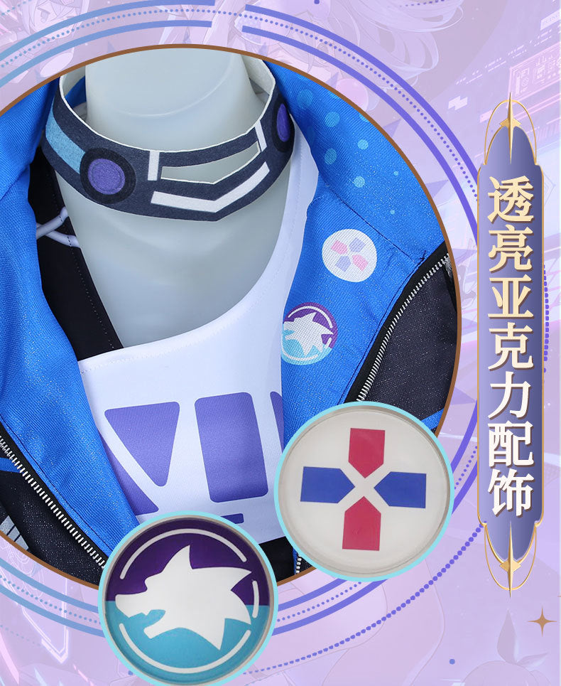 Silver Wolf Cosplay Costume Honkai Star Rail Carnival Uniform Anime Halloween Costumes Women Game