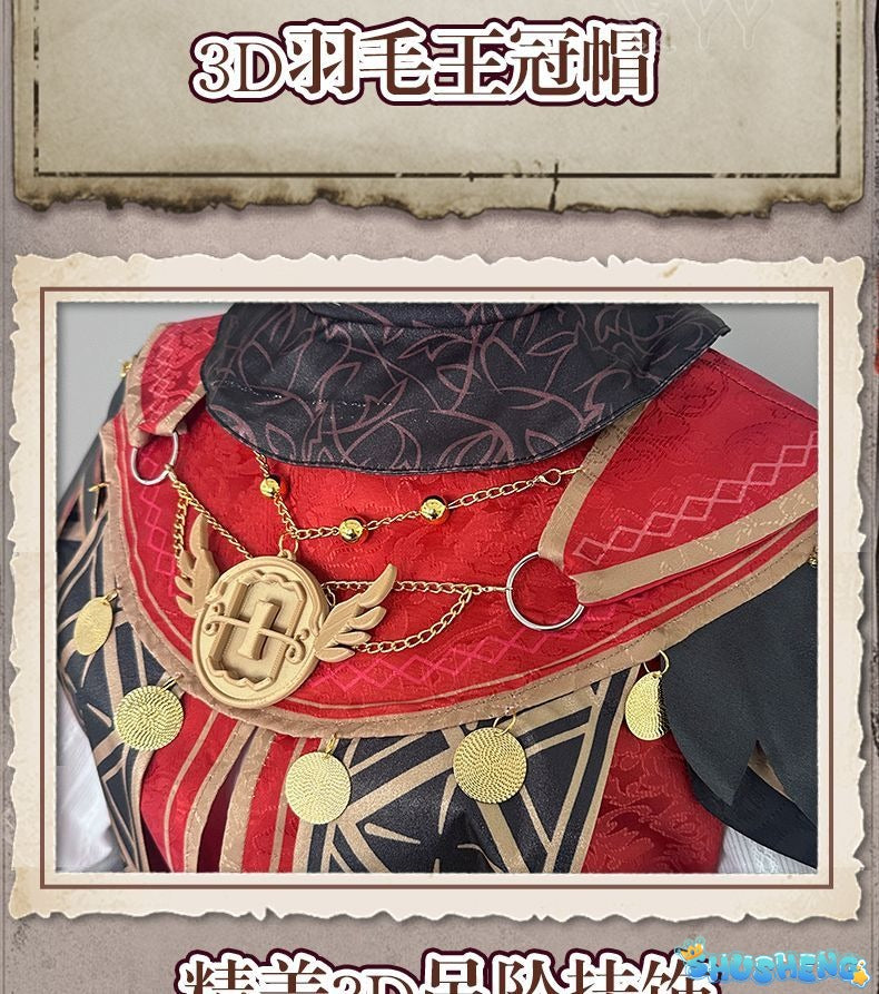 Norton Campbell Cosplay Costume Game Identity V Prospector Cosplay Suit Party Clothing Halloween Carnival Uniforms Custom Made