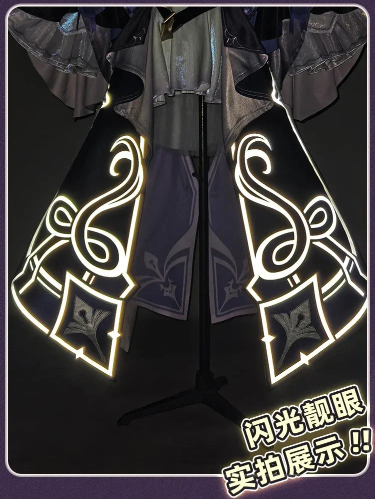 Shusheng The Herta Cosplay Game Honkai: Star Rail Costume Fashion Sweet Uniform Dress Women Halloween Party Role Play Clothing