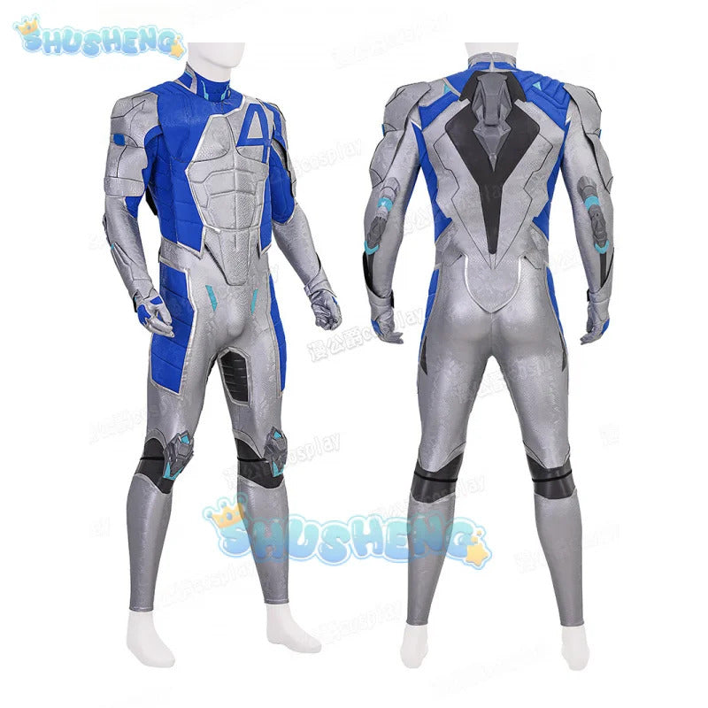 Mister Fantastic Cosplay Costume Reed Richards Uniform Halloween Carnival Party Christmas Play Role Clothes Clothing for Men