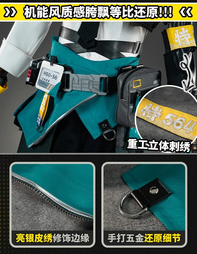 Asaba Harumasa Cosplay Costume Game Zenless Zone Zero Fashion Handsome Battle Uniform Halloween Party Role Play Clothing