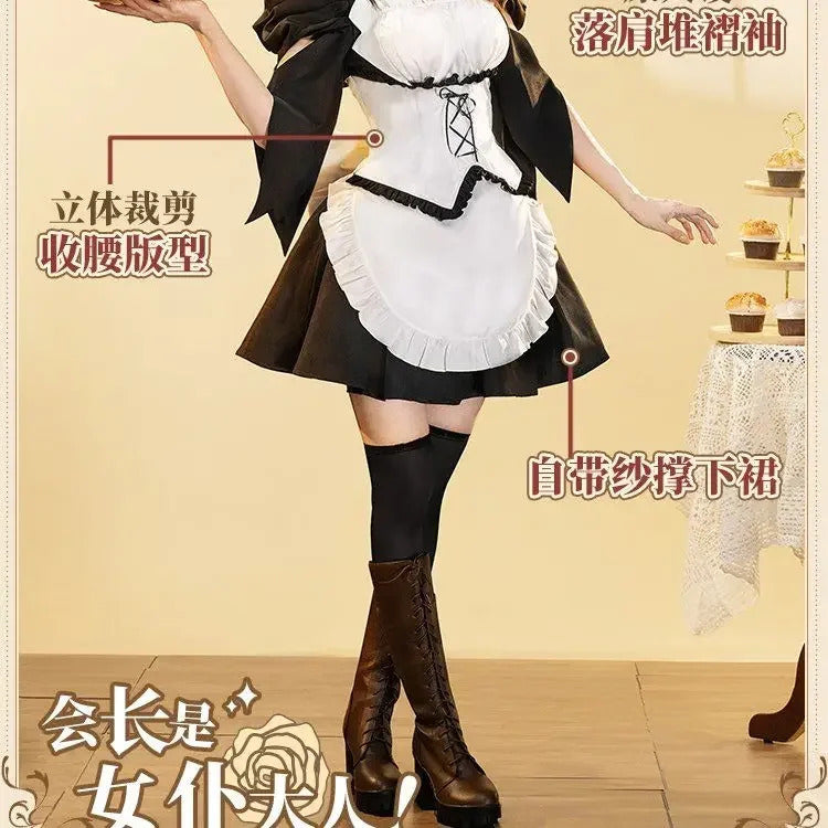Ayuzawa Misaki Cosplay Costume Kaichou wa Maid-sama!Uniform Halloween Carnival Party Christmas Play Role Clothes Clothing