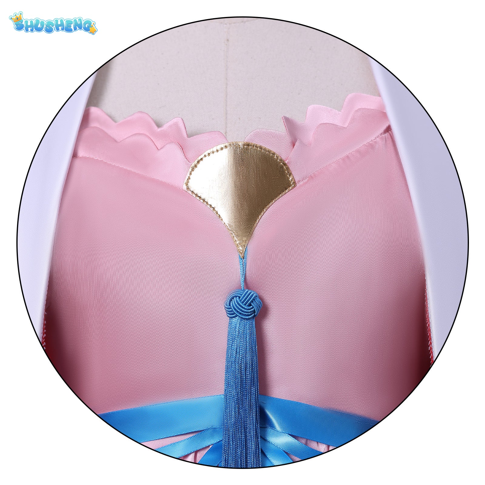 Little Dance Cosplay Anime Dou Luo Da Lu Soul Land Cosplay XiaoWu Sea God Island Top Cloak Prop Suit Cos for Women Girls Outfit