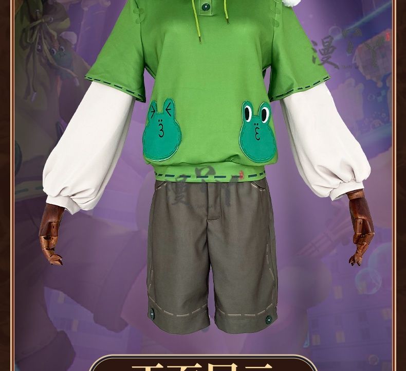 Identity V Florian Brand Fire Investigator Cosplay Costume Leonard Uniform Halloween Carnival Party Christmas Play Role