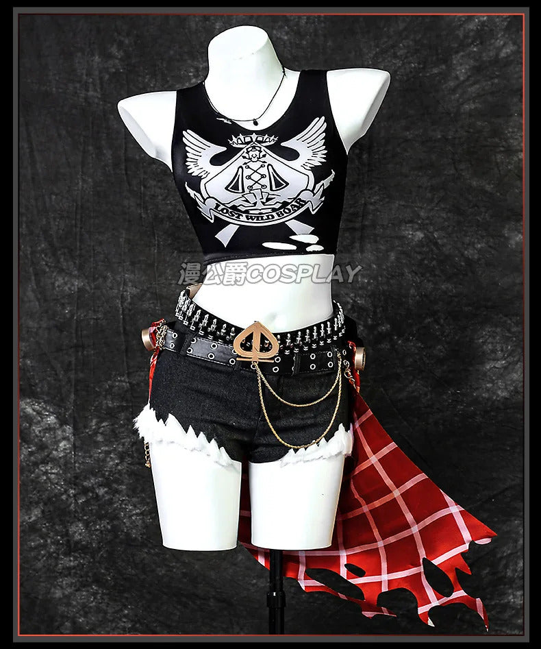 Shusheng-R Game Zenless Zone Zero Lucy Cosplay Costume Fashion Sweet Combat Uniforms Full Set Carnival Party Role Play Clothing New