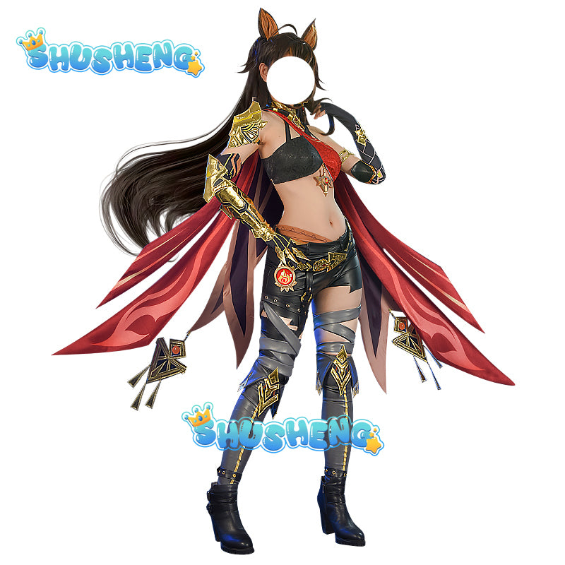 Dehya Cosplay Game Genshin Impact Dehya Cosplay Costume Cosplay Christmas Costume Sumeru Plus size