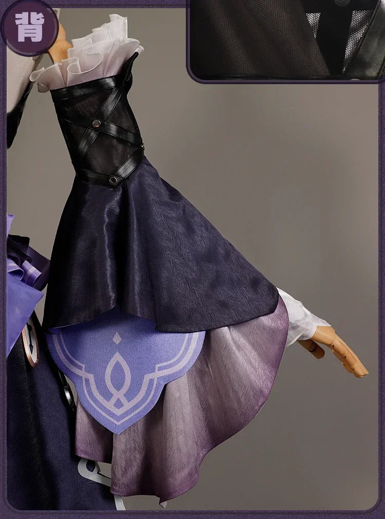 Shusheng The Herta Cosplay Game Honkai: Star Rail Costume Fashion Sweet Uniform Dress Women Halloween Party Role Play Clothing