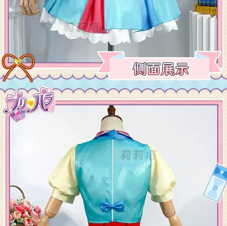 Minami Mirei Anime PriPara cosplay initial costume party Carnival sweet lolita dress accessories props full set woman uniform