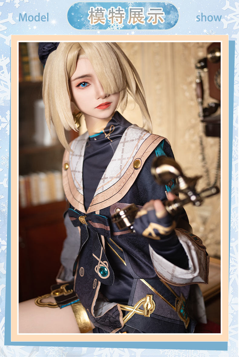 Genshin Impact Freminet Cos Men Dreaming Costume Game Anime Party Fontaine Uniform Hallowen Play Role Clothes Clothing New Skin