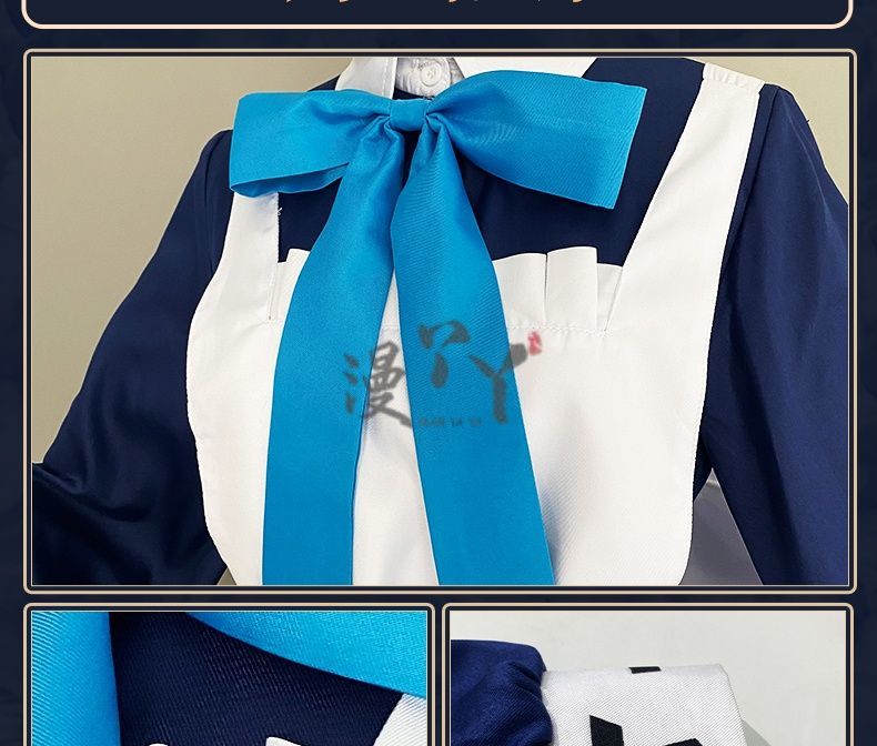 Anime Game Blue Archive Cosplay Saiba Midori Saiba Momoi Costume Maid Uniform Lolita Cat Ears Tail For Halloween Customized
