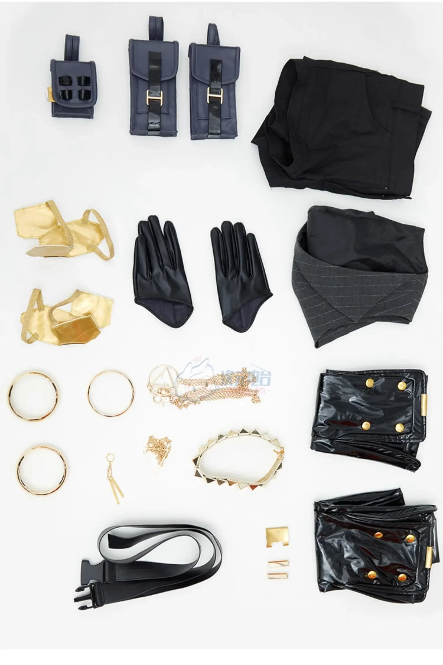 NIKKE:The Goddess of Victory Rosanna Cosplay Costume Halloween Carnival Fashion Coat Leather Pants Accessories Prop Woman Set