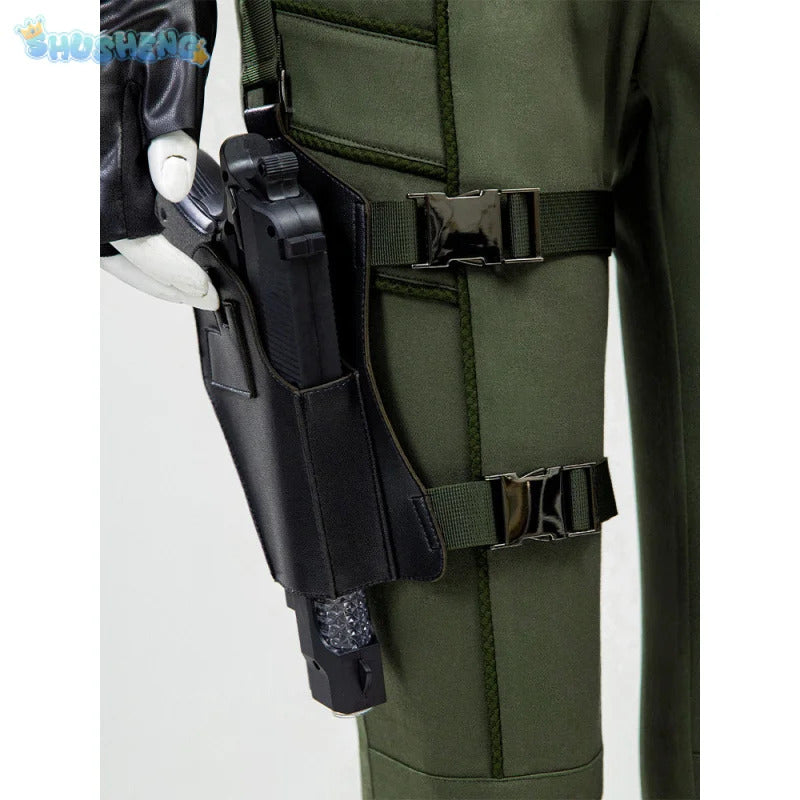 Movie Black Widow The Black Widow Yelena Belova Cosplay Thunderbolts Costume Halloween New Women Fantasia Uniform Props Set