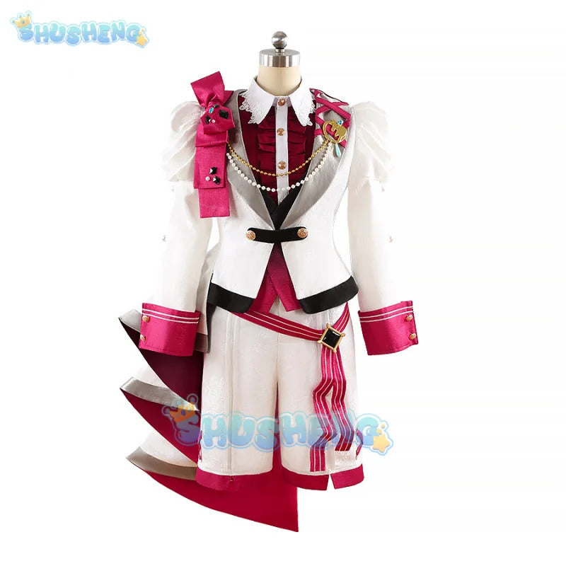 Shusheng-R Ensemble Stars Esupuri Hanamura Fuyume/Sagiri Esu/Natsu Kanna/Hojo Raika Cosplay Costume Uniform Halloween Carnival Party