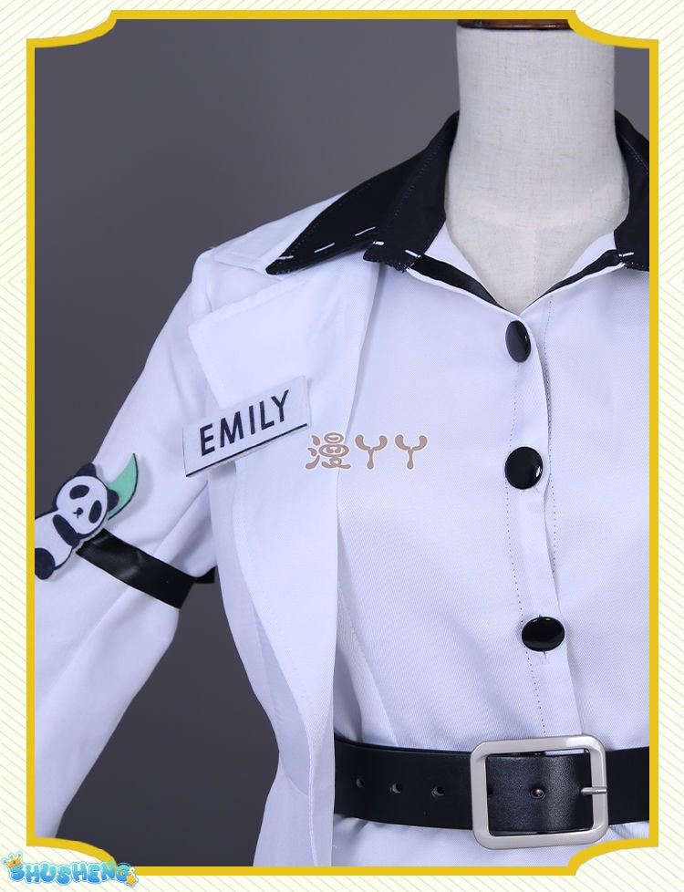 Identity V Emily Dyer Cosplay Costume For Halloween Christmas Festival Survivor Doctor Lydia Con Cloth Wig