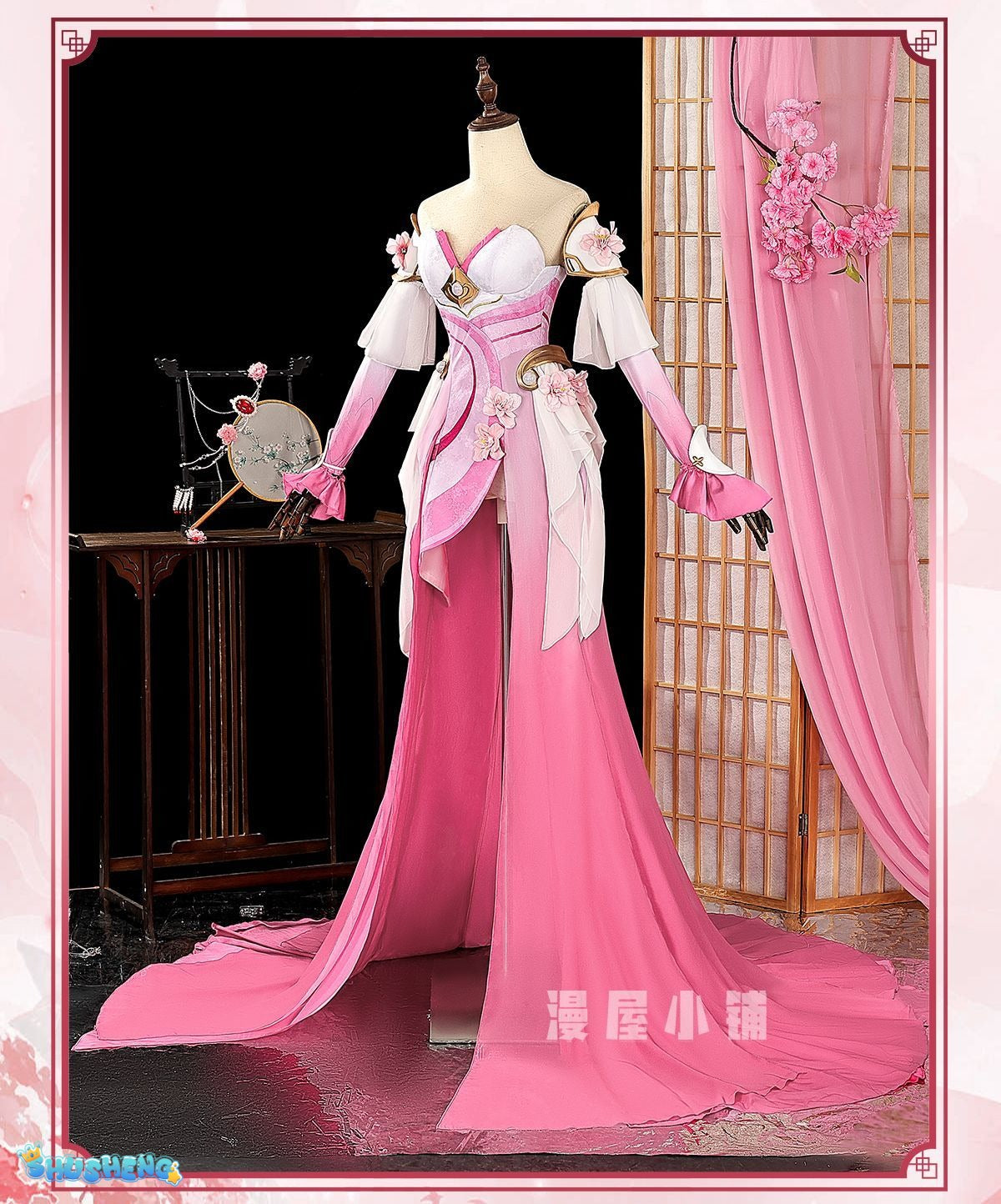 Hot Game Honor of Kings Lady Zhen/Zhen Ji Cosplay Costume