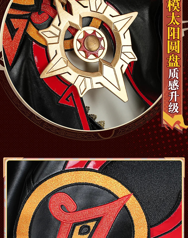 Shusheng Genshin Impact Mavuika Pyro Archon Cosplay Costume Cos Game Anime Party Uniform Hallowen Play Role Clothes Clothing