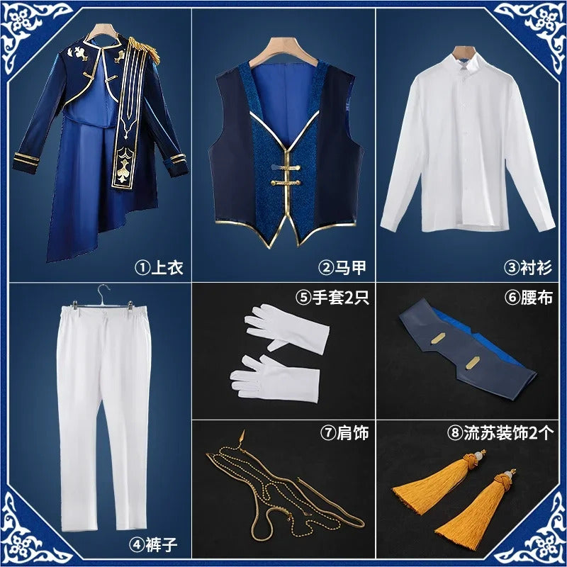 Vtuber Leos Symphonia 5th Anniversary Cosplay Costume Cos Game Anime Party Uniform Hallowen Play Role Clothes Clothing