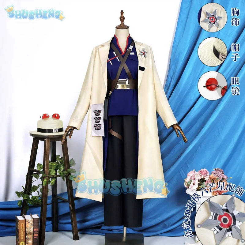 Arknights Jessica the Liberated Cosplay Costume Uniform Halloween Carnival Party Christmas Play Role Clothes Clothing