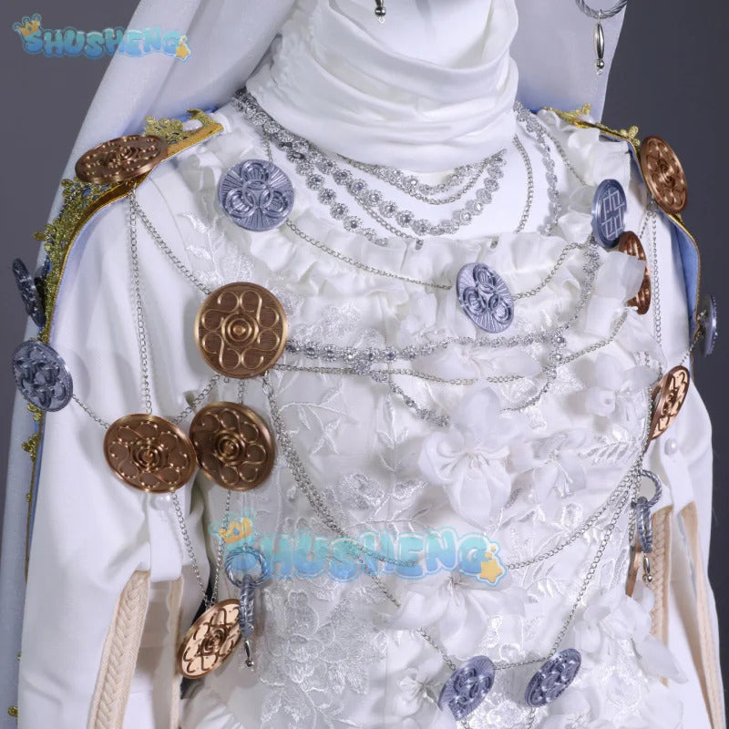 GameNIGHTREIGN Revenant Cosplay Costume Uniform Halloween Carnival Party Christmas Play Role Clothes Clothing