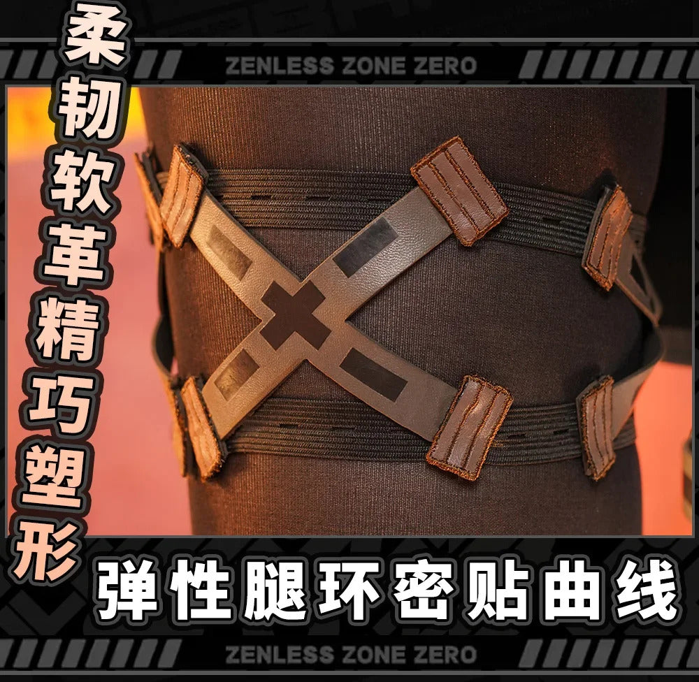 Game Zenless Zone Zero Alice Thymefield Cosplay Costume Uniform Halloween Carnival Party Christmas Play Role Clothes Clothing