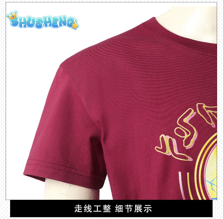 Guardians of the 3 Peter Jason Quill T Shirt Star Lord Galaxy 3 T-shirt Cosplay Costome Tees Kids Size Summer Tops Man Clothes