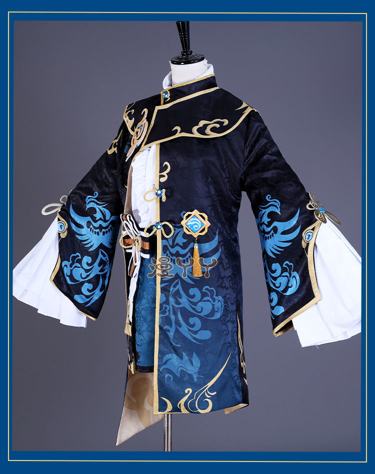 Xingqiu Cosplay Game Genshin Impact Cosplay Costume Xing Qiu Genshin Impact Cosplay Halloween
