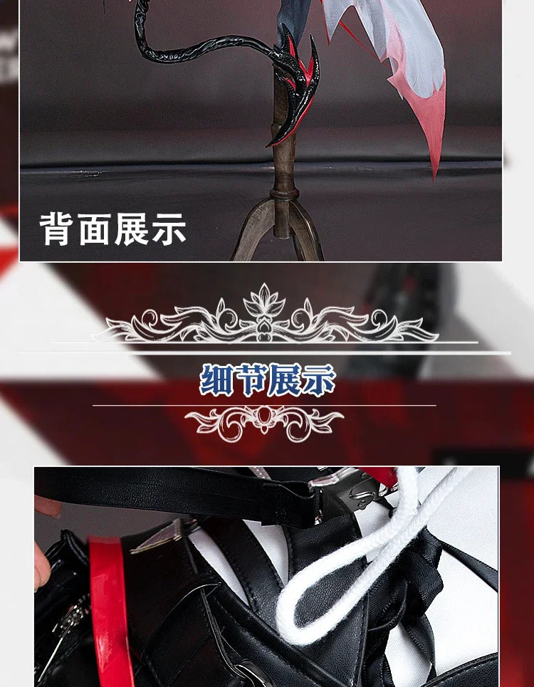Game Arknights Wiš'adel Cosplay Costume W Wiš'adel Cosplay Outfit For Halloween Carnival Uniform Christmas Adult Prop