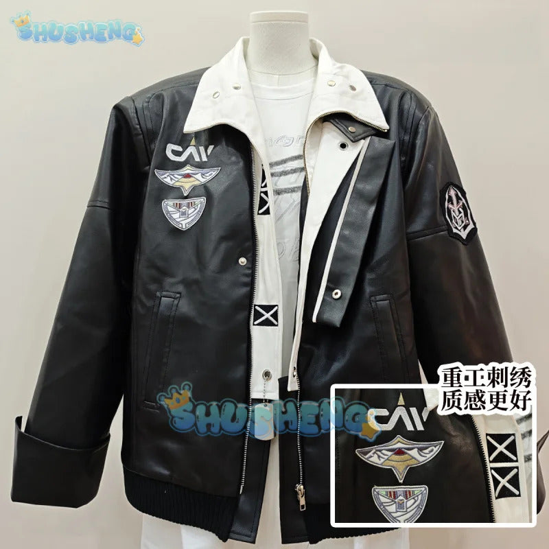 Love and Deepspace Caleb Cosplay Costume Coat Uniform Halloween Carnival Party Christmas Play Role Clothing