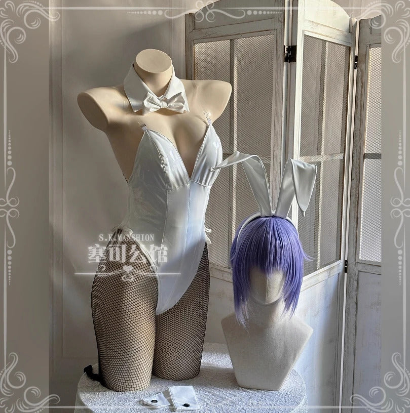 Suzumiya Haruhi No Yuuutsu Suzumiya Haruhi Nagato Yuki Asahina Mikuru cosplay costume Women Halloween sexy bunny girl jumpsuit