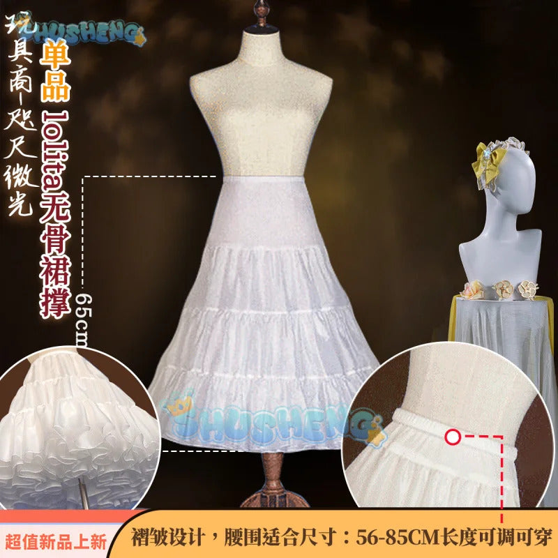 Game Identity V Anne Lester Seer Toy Merchant Cosplay Costume Uniform Halloween Carnival Party Christmas Play Role Clothing