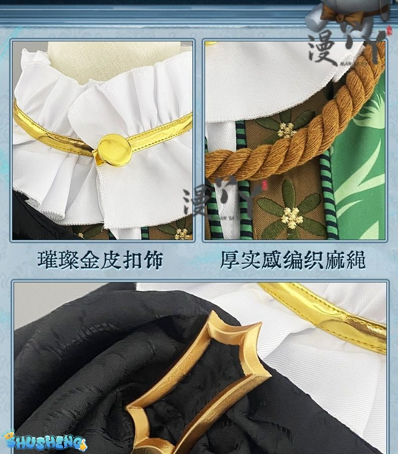 Emil Cosplay Game Identity Ⅴ Patient Costume New Romeo Cloak Hat Prop Accessories Set Party Carnival Woman Man Uniform